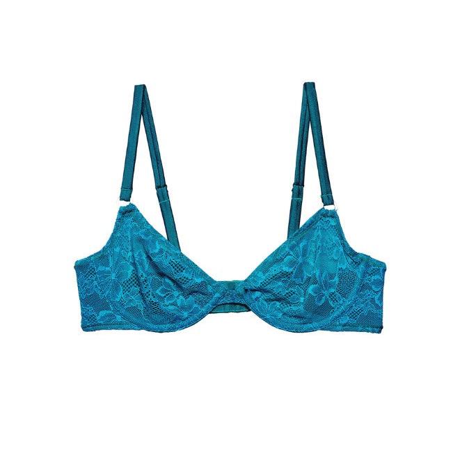 Fleur Du Mal Le Stretch Lace Demi Bra