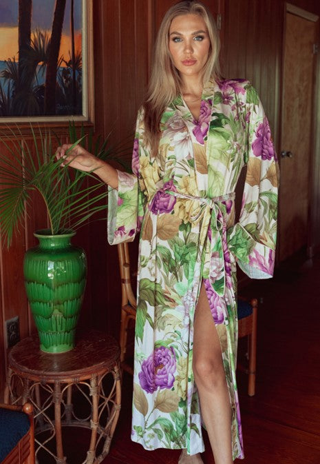 Kilo Brava Spring Garden Maxi Robe