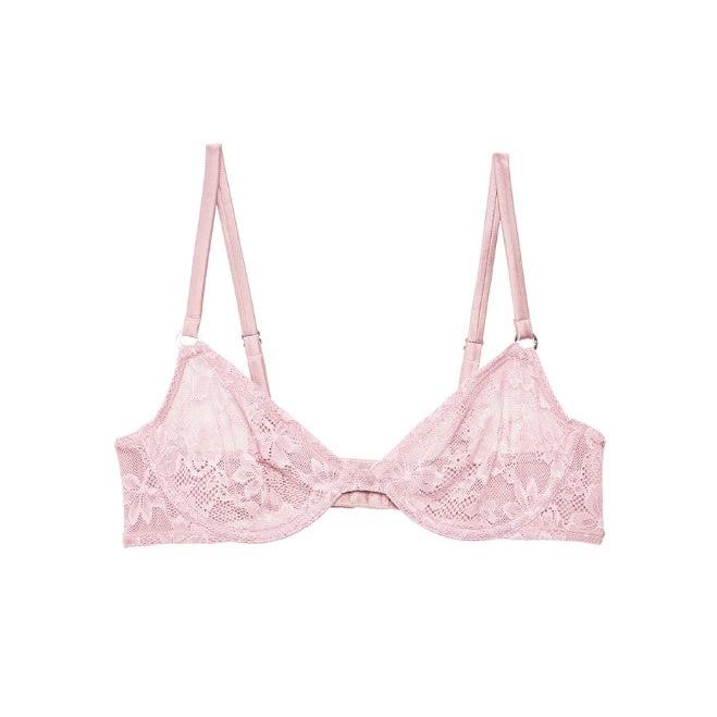 Fleur Du Mal Le Stretch Lace Demi Bra