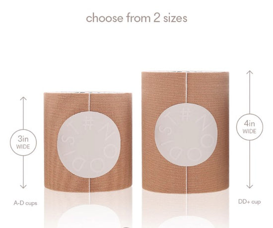 Nood Shape Tape 4" Breast Tape