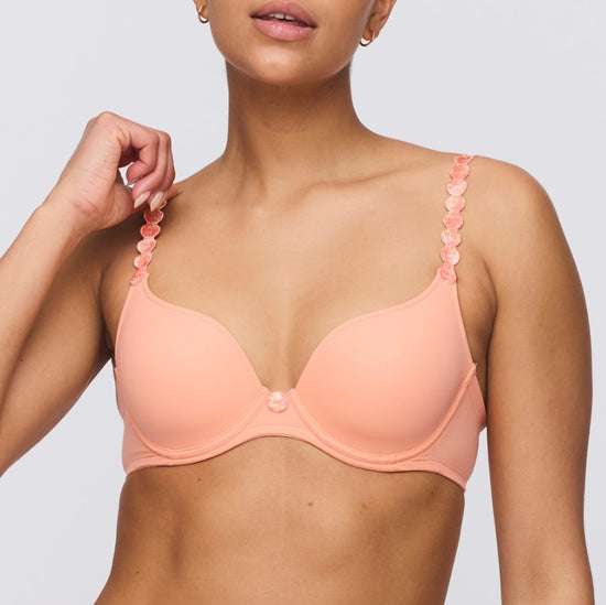 Marie Jo Tom Heart Shape Bra in Papaya Smoothie